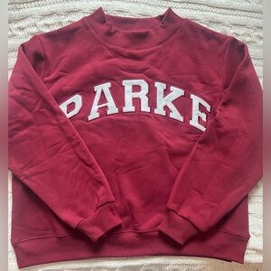PARKE MOCKNECK BURGUNDY VALENTINE’S COLLECTION